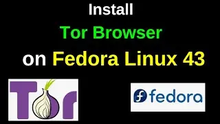 Установка браузера TOR в Fedora Linux 43 | Полное руководство по анонимному просмотру веб-страниц