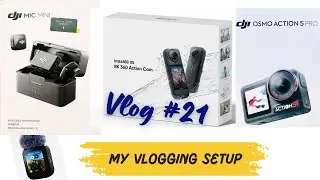 My New Vlogging Setup 🎥🔥, Insta 360 X5, DJI Osmo Action 5 Pro Unboxing | PR Love Diaries ❤️