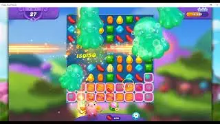 FRIENDS Level 13 Audio Talkthrough, Candy Crush Friends Saga, 27 Moves 0 Boosters