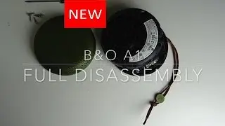 B&O A1 - Full disassembly.. @@