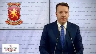 Николоски: Власта да ги испита наводите дека странски агентури се вмешани во провокациите...