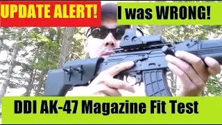 I Was WRONG about U S  Palms Mags and the DDI AK47 MAG Fit Test
