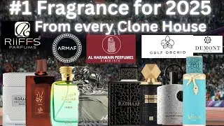 #1 Release from each Clone House in 2025.#perfume #fragrance #fragrancereview 