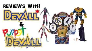 SDCC 2014 Hasbro Infinity Gauntlet Figure Set REVIEW