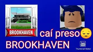 CAI PRESO EN BROOKHAVEN ROBLOX| ALEXMR