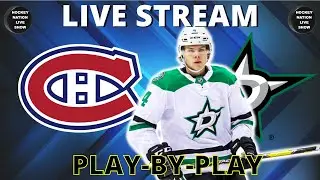 PLAY-BY-PLAY NHL GAME: DALLAS STARS VS MONTREAL CANADIENS