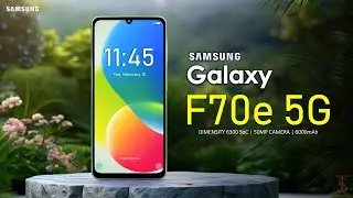 Цена Samsung Galaxy F70e 5G, официальный внешний вид, дизайн, характеристики, камера, особенности...