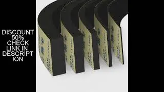 2M Foam Tape Single-Sided Black EVA Anti-Collision Insulation Protection Sound Insulation Buffer Sel