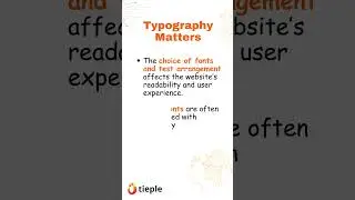 Typography Matters