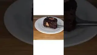 world's best eggless brownies in just 5 minutes #shorts #tabassumsworld