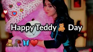 Happy Teddy 🧸 Day Status ❣️☺️||10 February Teddy Day Status💙|| Teddy Day Shayari Status