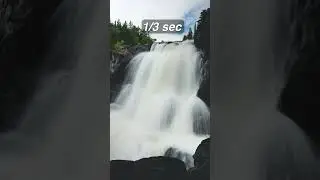 Waterfall Photography: Shutter Speed Comparison