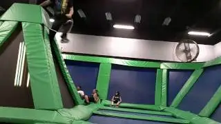 Epic Trampoline Dodgeball Ninja