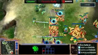 SaSe vs. wulongStorM - Back and Forth PvP - Starcraft 2 Ladder