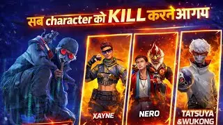Sab Character Ka END 😈🔥 Free Fire