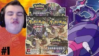 OPENING A POKEMON FORBIDDEN LIGHT BOOSTER BOX! (PART 1)