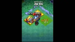 Double cannon vs battle machine 😱 clash of clans #shorts #clashofclans #coc