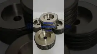 Helical Shape 120mm CBN Grinding Wheel For Sharpening Knives Scissors