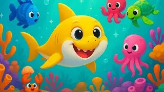 Baby Shark 🦈 | Most Popular Kids Nursery Rhymes for Preschool Learning