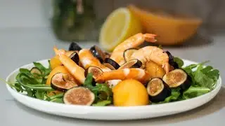 Would You Eat this Shrimp and Melon Salad?