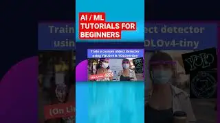 AI / ML Tutorials for beginners #shorts #deeplearning #machinelearning #artificialintelligence