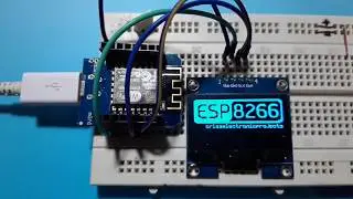 ESP8266 with I2C OLED 1.3