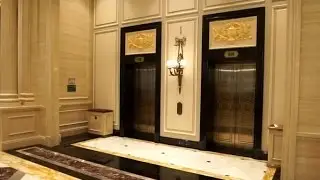 Macau, the Parisian Hotel, elevator