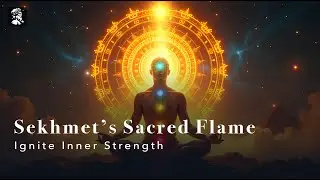 Sekhmet&rsquo;s Sacred Flame | 528Hz Brainwave Alchemy | Purify Chakras & Ignite Inner Strength