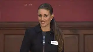 Rolene Strauss - Miss World 2014 Oxford Debate