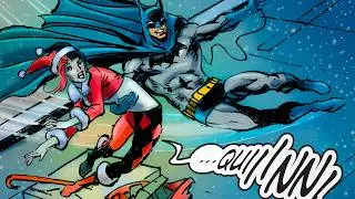 Harley's Christmas Cheer Distracts Batman