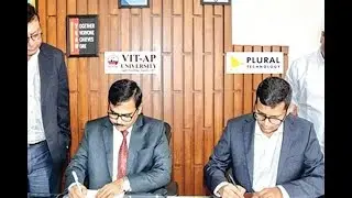 VIT AP University signs an MOU