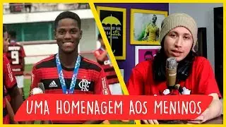 REACT ♫ HOMENAGEM AOS MENINOS DO FLAMENGO E AO SALA | FutParódias