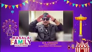N.S Chohan Live at Masala Family Festival 2025 | Bhangra Concert Karachi 27 Dec| Hum News | Pakistan