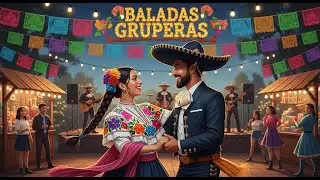 Baladas Gruperas Rom&aacute;nticas para Enamorados - &Eacute;xitos de Los Temerarios y Los Bukis
