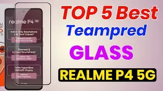 Realme p4 5g tempered glass | best tempered glass for realme p4 5g