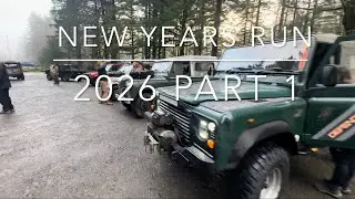 #landrover New Year’s Run 2026 part 1