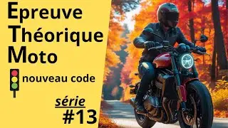 Permis A2 | ETM 2025 | Entraînement Code Moto | #13 | 40 Questions/Réponses