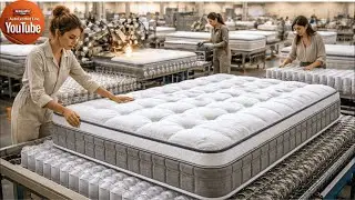 Inside a High-Tech Rubber Mattress Factory You&rsquo;ve Never Seen Before