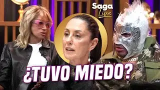 ¡Agarrón de peluche! Escorpión Dorado ¿tuvo línea con Claudia Sheinbaum? - Saga Live