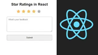 How to Make Star Ratings in React js | React Tutorial For Beginners.