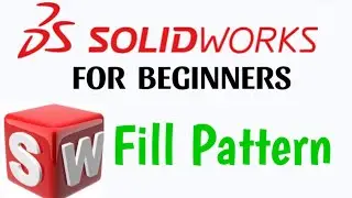 Fill pattern feature in solidworks 2020 .