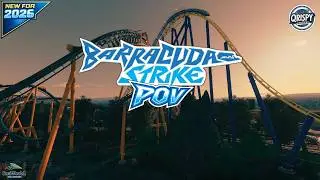 Barracuda Strike (NEW for 2026) | SeaWorld San Antonio POV (Full Ride)