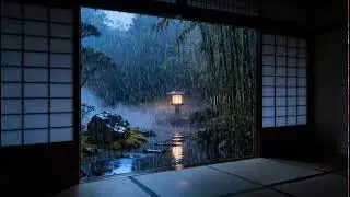 10 Hours Soft Rain & Distant Thunder | No Midroll Ads | Ultimate Sleep Sound