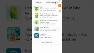 Eu descobrir 2 happymod na play Store