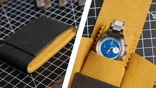 Just a Minute with the Leather Service Watch Pouch from the Windup Watch Shop