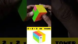 How to solve tower cube   #cube #solvecube #game