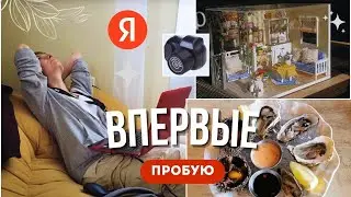 Видеодневник: устрицы, румбокс, коворкинг Яндекса, камера-брелок, протеиновое печенье от чата GPT