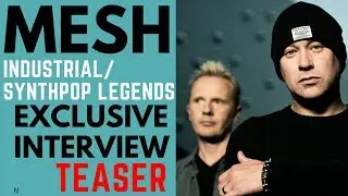 MESH - Industrial/Synthpop Legends exclusive interview TEASER!!