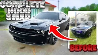SWAPPING My SRT HOOD to a OEM REDEYE HOOD ! *ROAD TRIP*