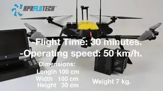 Stealth 01 surveillance and rescue uav